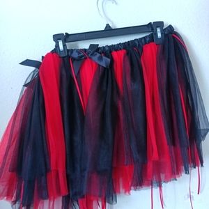 Plus size Halloween Clown pirate Harley Quinn skirt